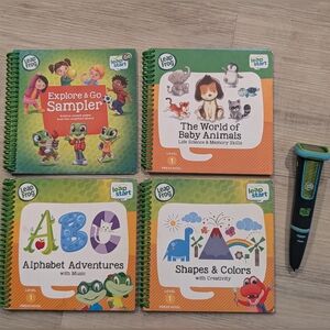 Leap Start Go Pen w/books